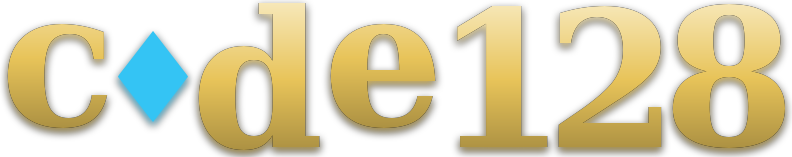 code 128 logo